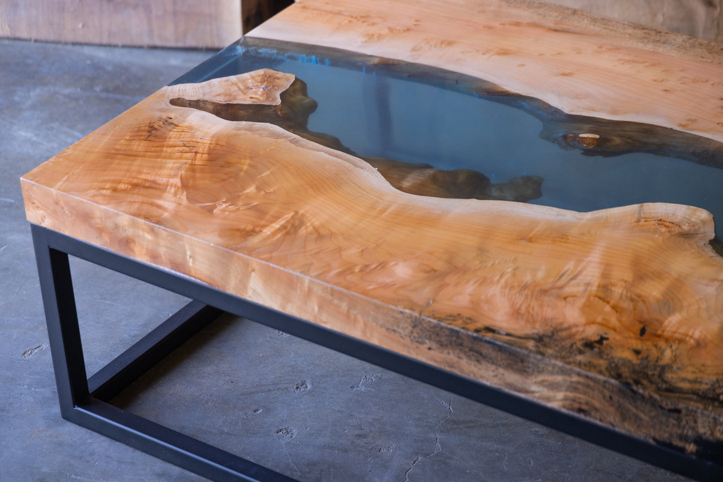 Willow Epoxy "River" Coffee Table