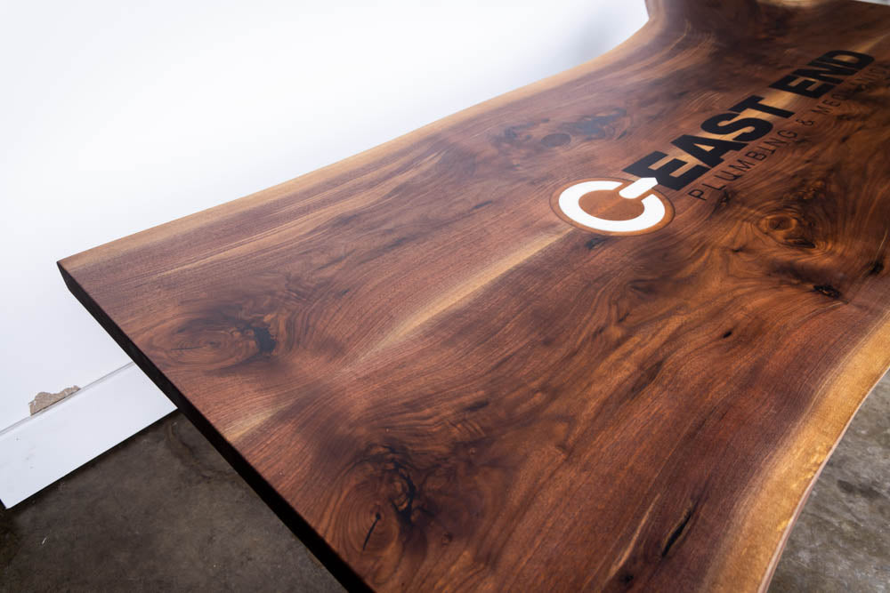 Handcrafted 10 Seater Custom Black Walnut Epoxy Conference Room Tables –  Earthly Comfort Home
