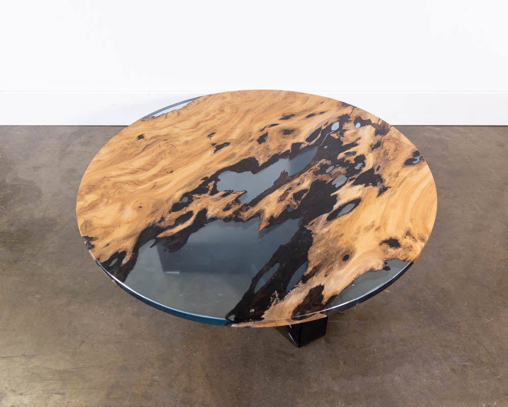 Epoxy and online wood coffee table